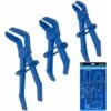 Bluespot 3pc Flexible Offset Hose Pliers Clamp Plier Set Brake Radiator Pipes -Heating Equipment 10030361 1