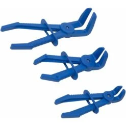 Bluespot 3pc Flexible Offset Hose Pliers Clamp Plier Set Brake Radiator Pipes -Heating Equipment 10030361 3