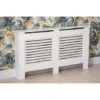 Modern Radiator Cover Wood MDF Wall Cabinet White-Size XL