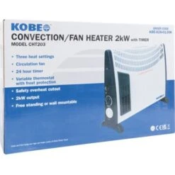 Kobe Convector Heater With Timer & 3 Heat Settings -Heating Equipment 12725850 4