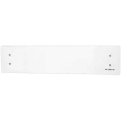 ADAX Clea WiFI Glass Low Profile Electric Heater, Wall Mounted With Thermostat And Timer, 600W-White
