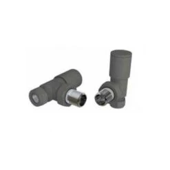 Eastbrook Angled Radiator Valve Matt Anthracite