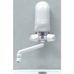 Instant Electric Hot Water Heater Boiler Hand Wash 5,5kW White Plastic Spout -Heating Equipment 1544244 4