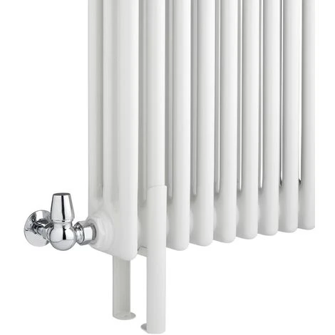 Milano Windsor - Traditional 3 Column Radiator Floor Mounting Feet Kit - White 4 Milano Windsor - Traditional 3 Column Radiator Floor Mounting Feet Kit - White - Image 2