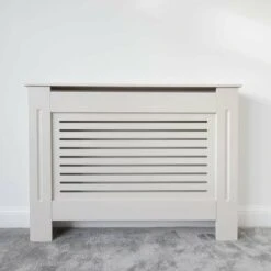 Jack Stonehouse Horizontal Slat Oatmeal Radiator Cover - Small -Heating Equipment 17596900 3