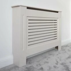 Jack Stonehouse Horizontal Slat Oatmeal Radiator Cover - Small -Heating Equipment 17596900 4