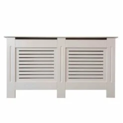 Jack Stonehouse Horizontal Slat Oatmeal Radiator Cover - Large