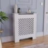 Oxford Radiator Cover MDF Modern Cabinet Grill, White, Small -Heating Equipment 17767183 1