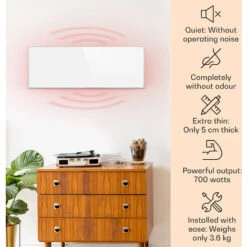 Klarstein Wonderwall Smart Infrared Heating 100x30cm App Control 300W Weekly Timer IP24 8 Klarstein Wonderwall Smart Infrared Heating 100x30cm App Control 300W Weekly Timer IP24 -Heating Equipment 22969693 2