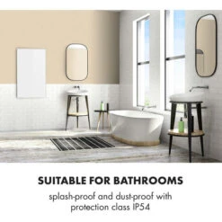 Klarstein Wonderwall Air 60 Infrared Heating 101x60cm 600W Wall Installation Remote Control 10 Klarstein Wonderwall Air 60 Infrared Heating 101x60cm 600W Wall Installation Remote Control -Heating Equipment 22970608 4