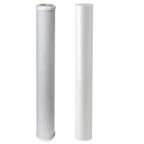 20 Pole Fed Window Cleaning RO Replacement Pre Filter Cartridges (1 X Sediment & 1 X Carbon) 3 20 Pole Fed Window Cleaning RO Replacement Pre Filter Cartridges (1 X Sediment & 1 X Carbon)