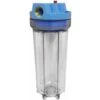 10 Standard Clear Water Filter Housing With 3/4 BSP Ports & Pressure Reducing Valve -Heating Equipment 26552142 1