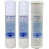 Reverse Osmosis Replacement Filter Pack - To Fit All 10 Standard Housings - 5µm PP Sediment, 1µm PP Sediment, 5µm CTO Carbon Block -Heating Equipment 26552249 1