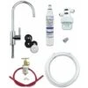 Deluxe Undersink Drinking Water Filter Kit With 1µm (1 Micron) Rated Finerfilters FC02 Filter - Chrome Tap -Heating Equipment 26552557 1