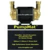 Pumpmat Shower Pump Anti Vibration Mat Noise Reducing Pad - Salamander Grundfos -Heating Equipment 28374620 1
