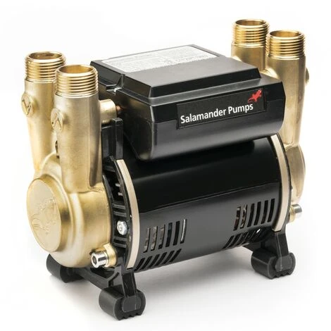 Salamander CTFORCE 20PT 2.0 Bar Brass Twin Impeller Shower Pump + Hoses + Mat 5 Salamander CTFORCE 20PT 2.0 Bar Brass Twin Impeller Shower Pump + Hoses + Mat - Image 3