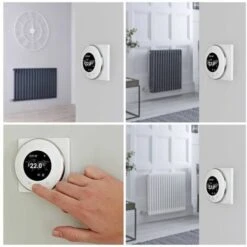 Milano - 4.5m2 Electric Underfloor Heating Mat Kit With Wi-Fi Thermostat - Backlit Thermostat -Heating Equipment 29348509 4