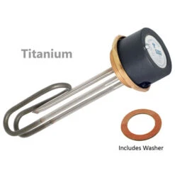 Tesla 14 Titanium Immersion Heater With 2.1/4 Boss TIH570