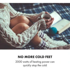 Klarstein Hot Spot Slimcurve Double Wave, Heater, 2000W, Weekly Timer, White -Heating Equipment 33503480 5