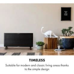 Klarstein Hot Spot Slimcurve Double Wave, Heater, 2000W, Weekly Timer, Black -Heating Equipment 33503481 3