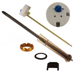 Immersion Heater Upper With TSE/TSR Thermostat 95606962 - Alternative To: Pullin