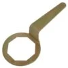 Silverline (MS123) Immersion Heater Spanner Cranked 86mm (3-3/8) -Heating Equipment 35622468 1