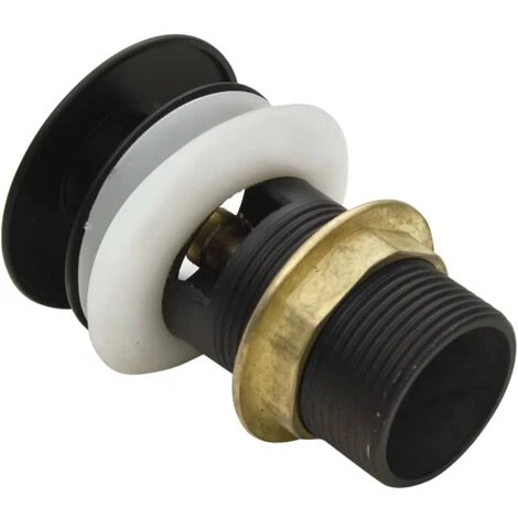 Push Drain With Overflow Function Grey 6.4x6.4x9.1 Cm VidaXL 6 Push Drain With Overflow Function Grey 6.4x6.4x9.1 Cm VidaXL - Image 4