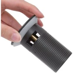 Push Drain With Overflow Function Grey 6.4x6.4x9.1 Cm VidaXL 11 Push Drain With Overflow Function Grey 6.4x6.4x9.1 Cm VidaXL -Heating Equipment 36153424 5