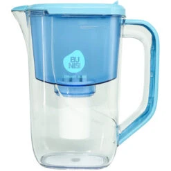 ELEGANT Water Filter Pitcher Kettle Jug With Compatible Cartridge Drop In Style & Plastic Lid 2 5L For Home Drinking Water Fliter Plastic Drinking Water Filters