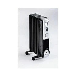 Radiator Heater 3000w 13 Fin Black Oil Filled Radiator With 3 Heat Settings Portable Energy Efficient Electric Heater Small Compact Floor Standing Room Heater With Adjustable Heat Control -Heating Equipment 41018975 3