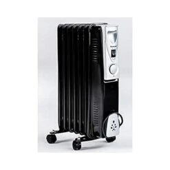 Radiator Heater 3000w 13 Fin Black Oil Filled Radiator With 3 Heat Settings Portable Energy Efficient Electric Heater Small Compact Floor Standing Room Heater With Adjustable Heat Control -Heating Equipment 41018975 4