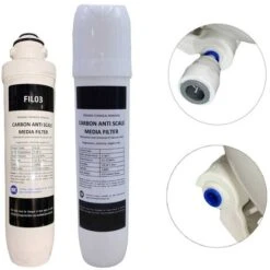 Water Filter 10 Cartridge Housing 6mm 10mm For Boiling Hot Water Tap +2 Filters