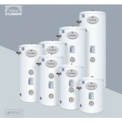 Telford Hurricane Slimline Unvented Indirect Cylinder 125 Litre 10 Telford Hurricane Slimline Unvented Indirect Cylinder 125 Litre -Heating Equipment 50184940 5