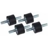 LangRay 4pcs M8 Anti-vibration Insulator Rubber Mounts 30 X 20 Mounts Vibration Dampers Anti-vibration Rubber Insulator With Screws -Heating Equipment 51796198 1