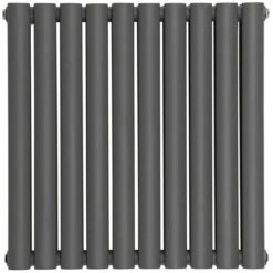 Norden 600 X 590mm Horizontal Double Oval Tube Anthracite Designer Radiator -Heating Equipment 54135360 2