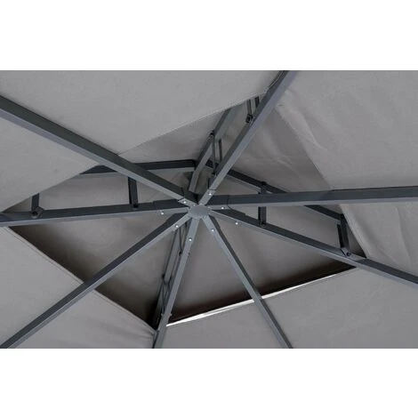 DesignDrop- Paradiso Pergola Gazebo Canopy, Outdoor Garden- 4m 7 DesignDrop- Paradiso Pergola Gazebo Canopy, Outdoor Garden- 4m - Image 5
