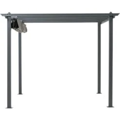 DesignDrop- Orlando Pergola Gazebo Canopy, Outdoor Garden- 3m