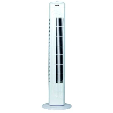 Igenix Tower Fan, Oscillating, 29 Inch, 3 Speed Settings With Auto Shut Off, White - DF0029 4 Igenix Tower Fan, Oscillating, 29 Inch, 3 Speed Settings With Auto Shut Off, White - DF0029 - Image 2