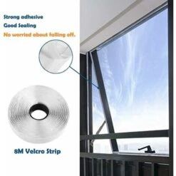 RHAFAYRE 300CM Window Caulking Cloth For Mobile Air Conditioner And Clothes Dryer - Works With All Mobile Air Conditioning Units, Easy Installation -Heating Equipment 63748658 4