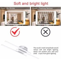 Modern Led Ceiling Light, Flush Mount Led Ceiling Light With 3 Lights, Modern Ceiling Light For Bedroom Living Room Dining Room Kitchen 10 Modern Led Ceiling Light, Flush Mount Led Ceiling Light With 3 Lights, Modern Ceiling Light For Bedroom Living Room Dining Room Kitchen -Heating Equipment 67668103 4