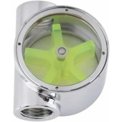 Flow Meter Indicator Tungsten Alloy G1/4 Standard Female To Female Thread Computer Water Cooling Flow Indicator -Heating Equipment 67935476 5