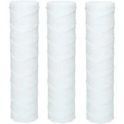 3x Wound Sediment Cartridge For Reverse Osmosis, Pole Fed Water And Particle Filtration - 50 Micron