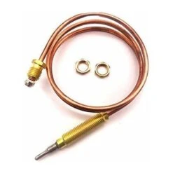 600mm Universal Gas Thermocouple Used On BBQ Grill Or Fire Pit Heater M8x1 End Cap And Head End -Heating Equipment 69624127 4
