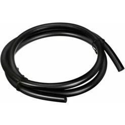 Motorcycle Gasoline Fuel Line Tube Hose Suitable For Small Engines, 5mm Inner Diameter,8mm Outer Diameter Double Layer Gasoline Hose Pipe Gasoline Fuel Hose Rubber Gasoline Hose, 1m(Black)