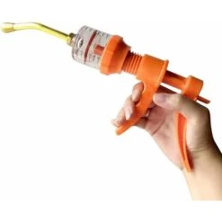 Livestock Syringe Adjustable Injector Continuous Syringe Veterinary Tool For Cattle Pig Goat, 50ML Adjustable And Continuous Animal Syringe Animal Injector Gun For Vet