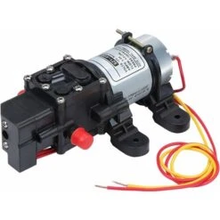 DC 12V High Pressure Diaphragm Water Pump Electric Self-Priming Pump 100psi 4L/Min For RV Caravan Boat Cleaning Washing And Garden Watering