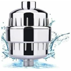 Shower Filter, Anti-lime Shower Filter - Filters Chloramine, Fluoride And Heavy Metals, Shower Filter With Replaceable Cartridges - Soften Hard Water, Protect Skin And Hair