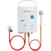 Portable Gas Water Heater, 5L Outdoor Shower For Camping, RV, Washing Horses Camplux AY132 -Heating Equipment 71426685 1
