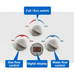 Tankless Propane Gas Hot Water Heater Portable Instant Camping Gas Shower Outdoor [Energy Class A] Camplux BW422 -Heating Equipment 71426695 4