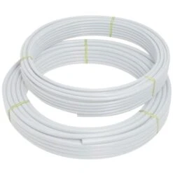 Polypipe PolyFit FIT2522B 22mm X 25m Coil Barrier Pipe - White